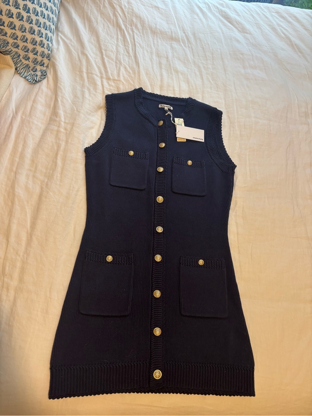 Reformation Catalina Cotton Mini Dress - NWT - M